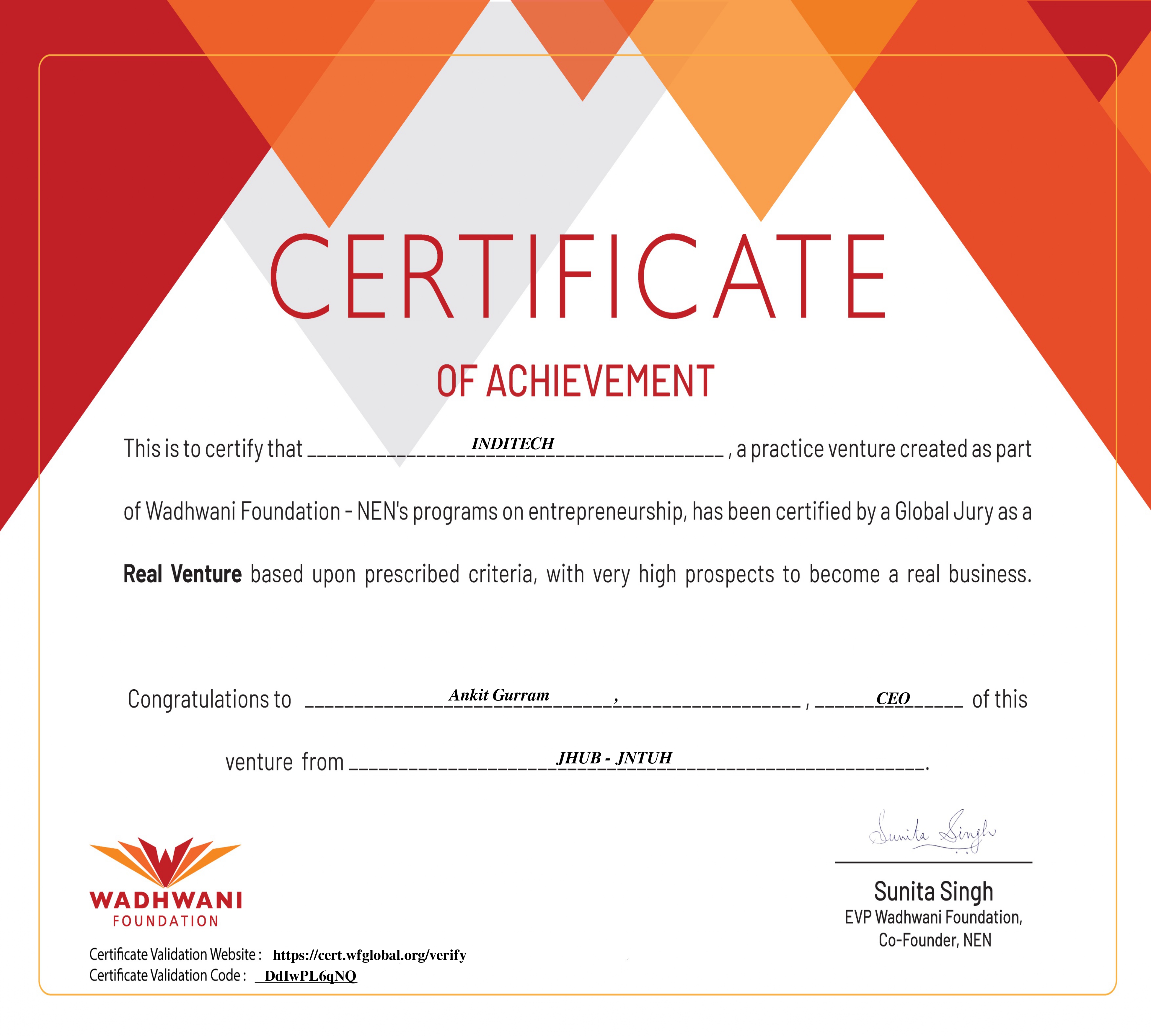 Lowergrade Typewriter Certificate